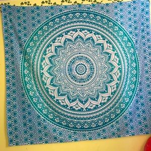 blue tapestry!